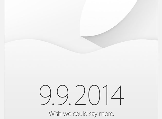 iPhone 6 ufficiale presentazione Invito iPhone 6 ufficiale