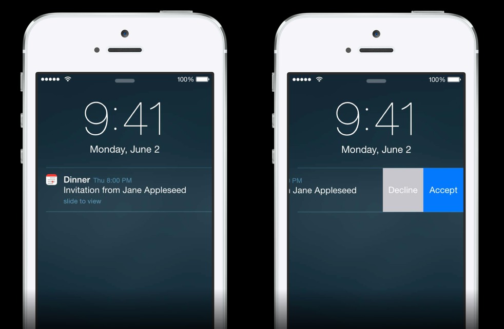 ios 8 notifiche ios 8 notifiche