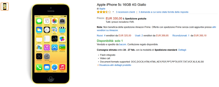 Amazon,-iPhone-5c-in-offerta-a-€-330-con-spedizione-inclusa-2