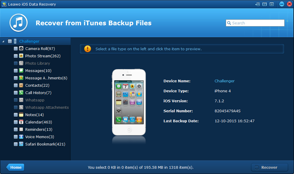 recover-from-itunes-backup-scanning-interface
